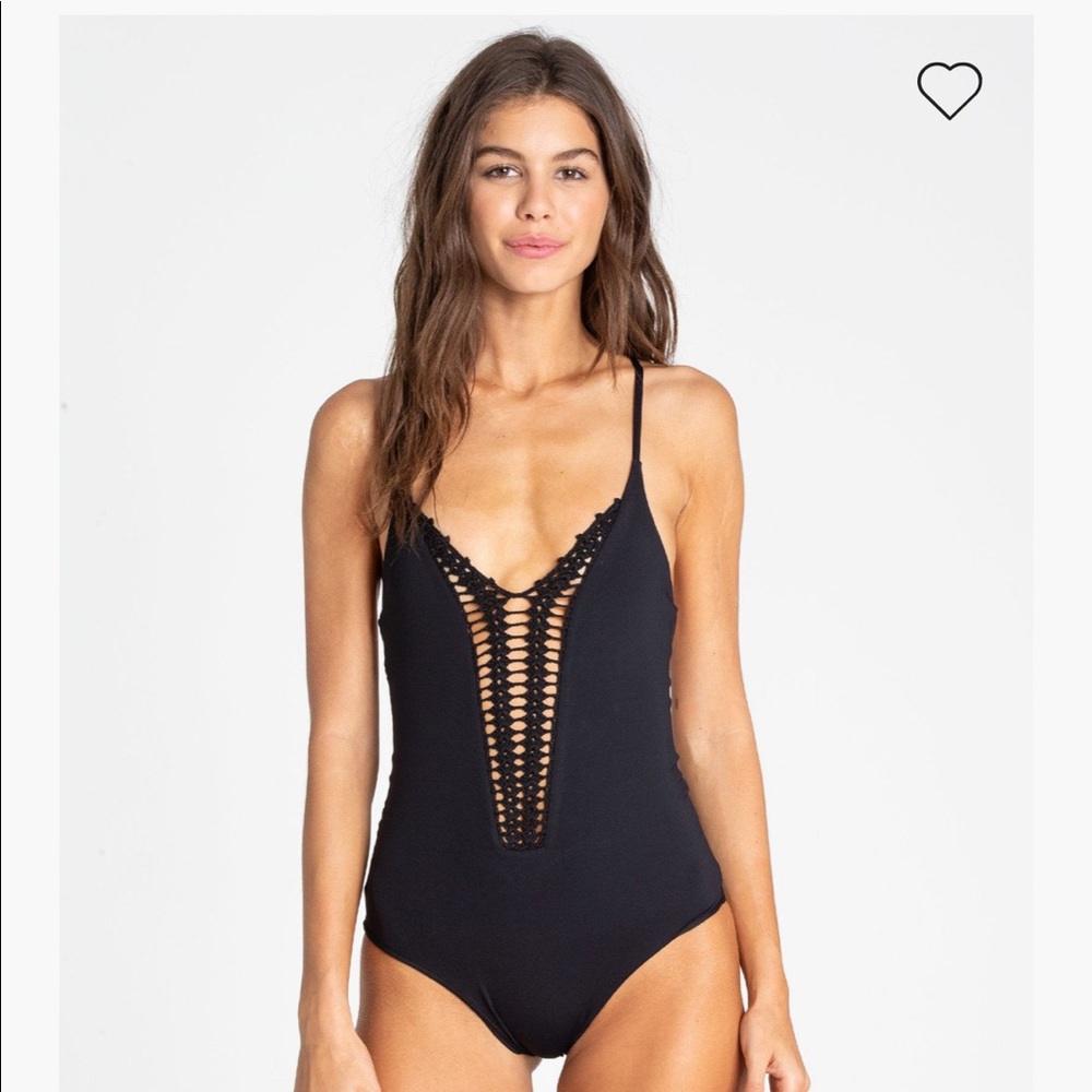 Billabong Hippie Horray Crochet One Piece